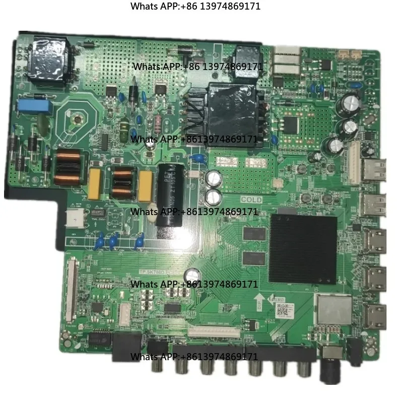 TP.SK708D.PC821 4K WiFi smart LED TV motherboard Android 9.0 4-core cache 2G + memory 16g   Tested well
