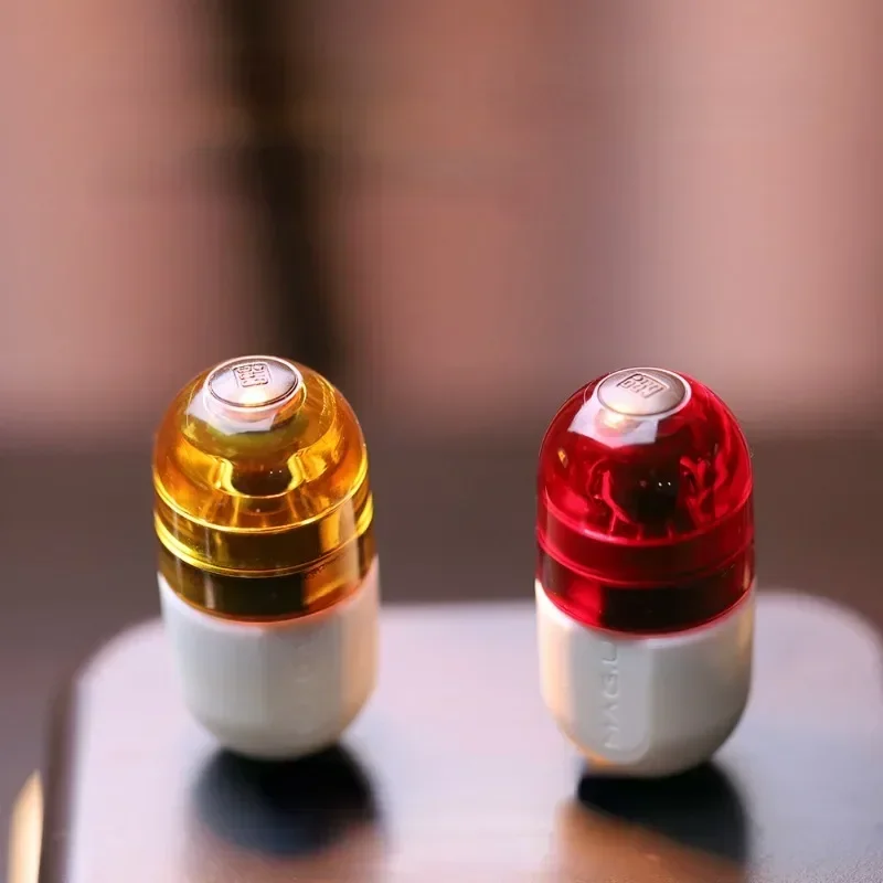 Magnetyczna Kapsułka Karta Push EDC Lewitacja Magnetyczna Żyroskop Push Coin Mini Fidget Spinner Sensoryczny Antystresowy Zabawka Redukująca Stres