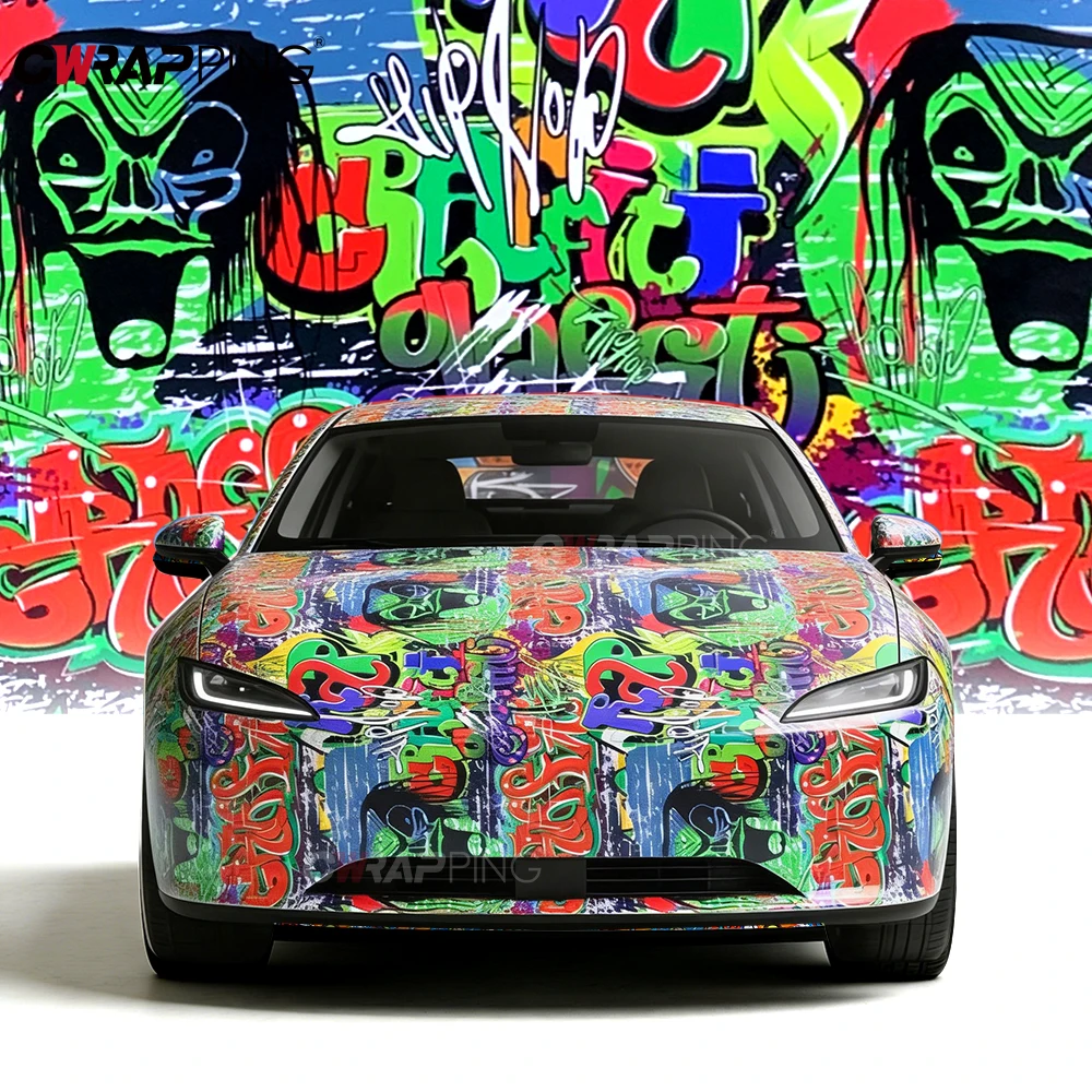 

Graffiti Film Automotive Vinyl Wrap Car Wrapping Folie Vehicle Stickers Auto Outdoor Accessories Vinyl Paper for Car Body Films