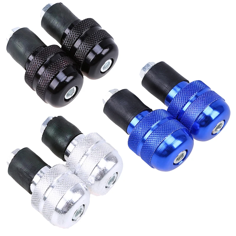 2PCS Motorcycle Accessories Scooter Hand Bar End Plugs  22mm 7/8\