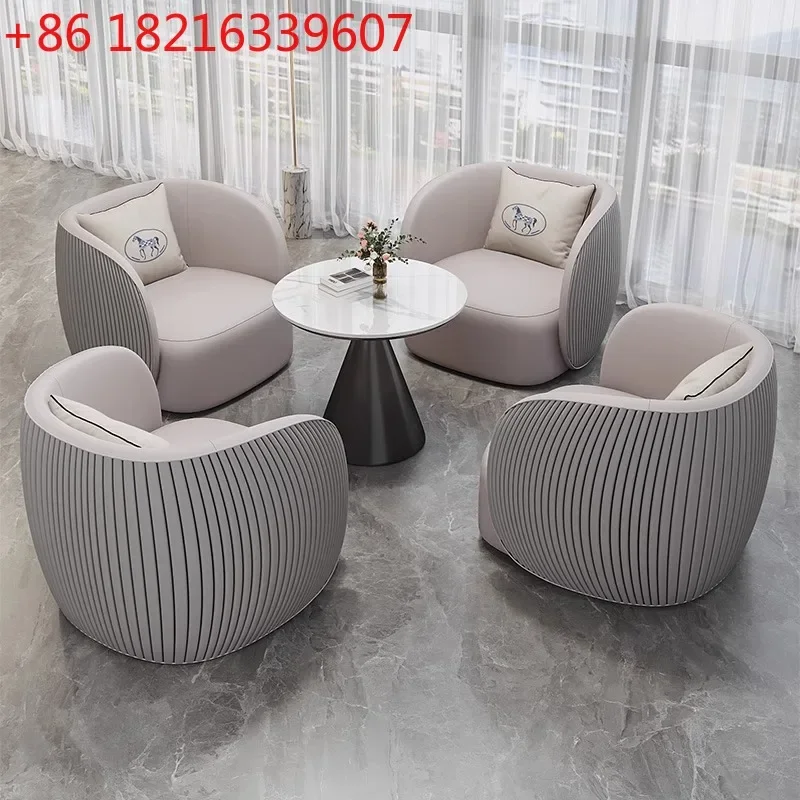 YAO Light Luxury Office Sales Office Negotiation Rest Area Meeting Room Reception Sofa Combination