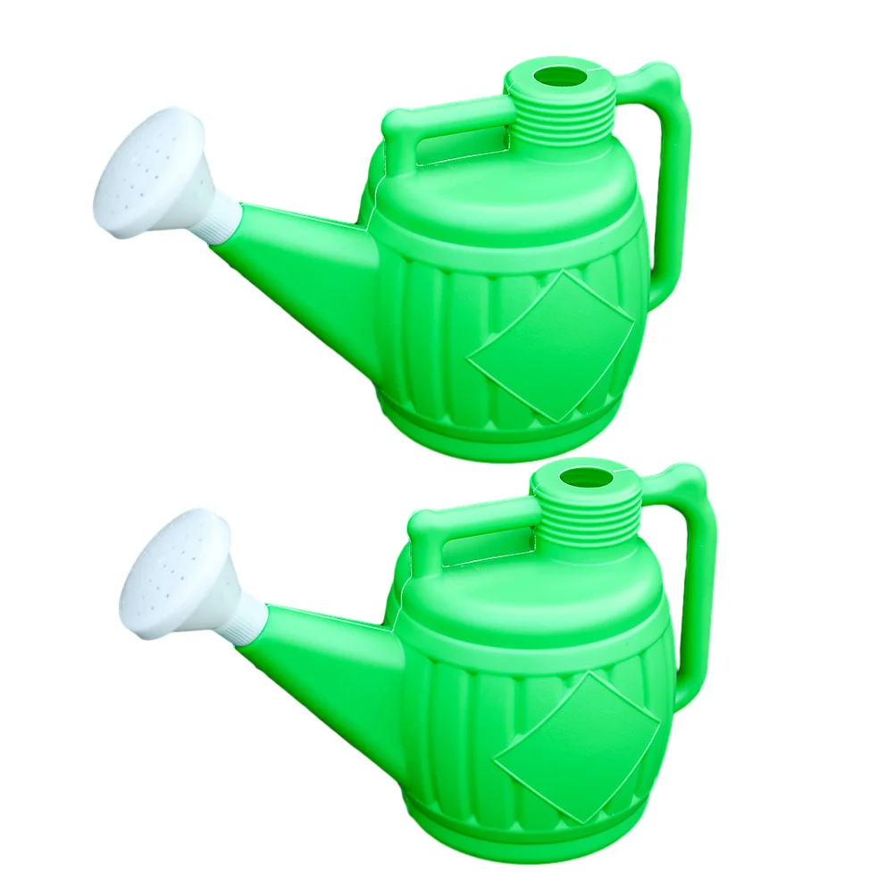 

2Pcs Thickened Large Capacity Watering Can Durable Plastic Garden Watering Kettle Indoor Outdoor Plant Water Sprayer