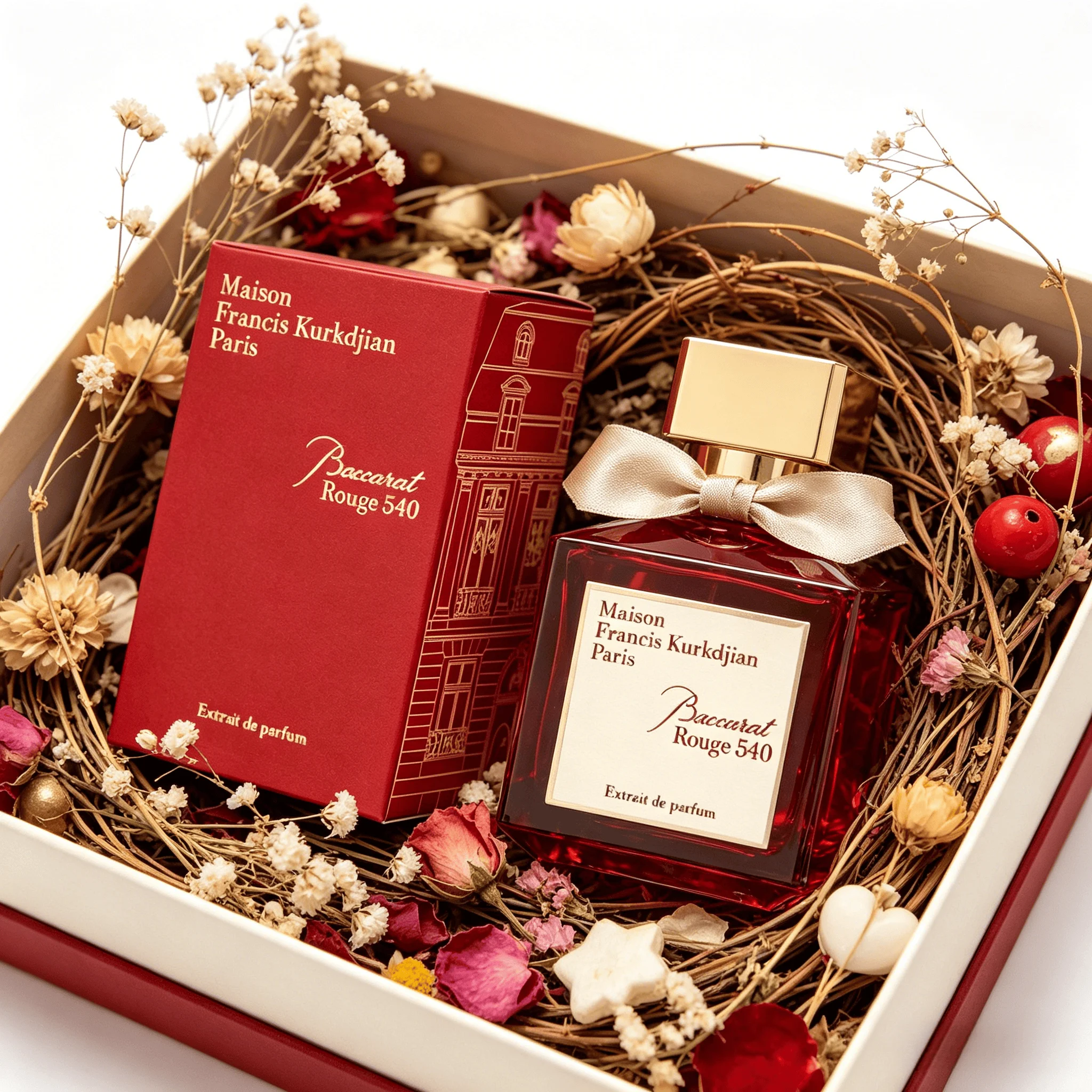 

Maison Francis Kurkdjian Baccarat Rouge 540 Pure Perfume 2.3 Fl Oz，Bestselling Iconic Luxury Aroma for Daily & Dating