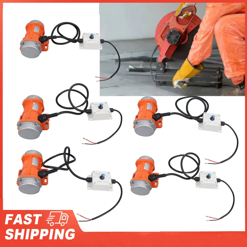 DC 12V Concrete Vibrator Motor 4000RPM Brushless Aluminum Alloy IP65 Electric Vibrating Motor with Speed Controller for Shaker