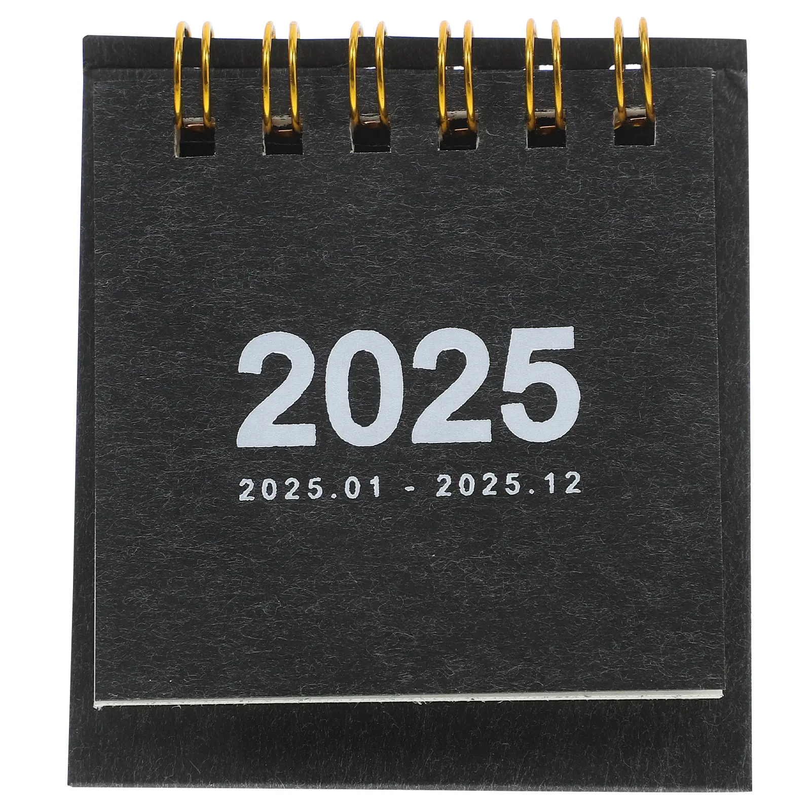 

Мини-настольный календарь 2025: Маленький откидной календарь для дома, школы, офиса, ежемесячный, для организации рабочего стола, на спирали