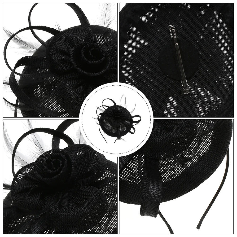 

Floral Bow Hair Accessories Lightweight Comfortable Holiday Gifts Children Friends Wedding Parties Travel Christmas Women