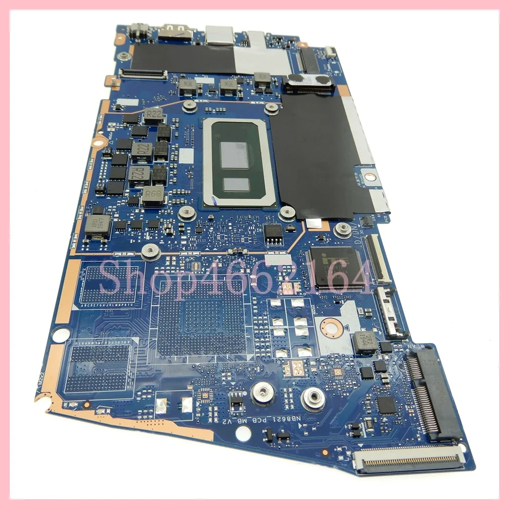 Imagem -05 - Placa-mãe Portátil para Asus Mainboard para Asus X431fa X431fn Ux431fa Ux431fa Ux431fa Ux431fn Ux431fac I710th Cpu 8g 16g Ram