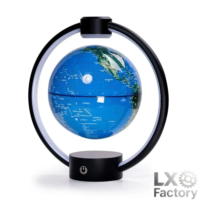 14cm Levitation Floating Globe 360° Rotating World Map Home Office Decor Creative Gift for Birthday Christmas Kids Friends view 4