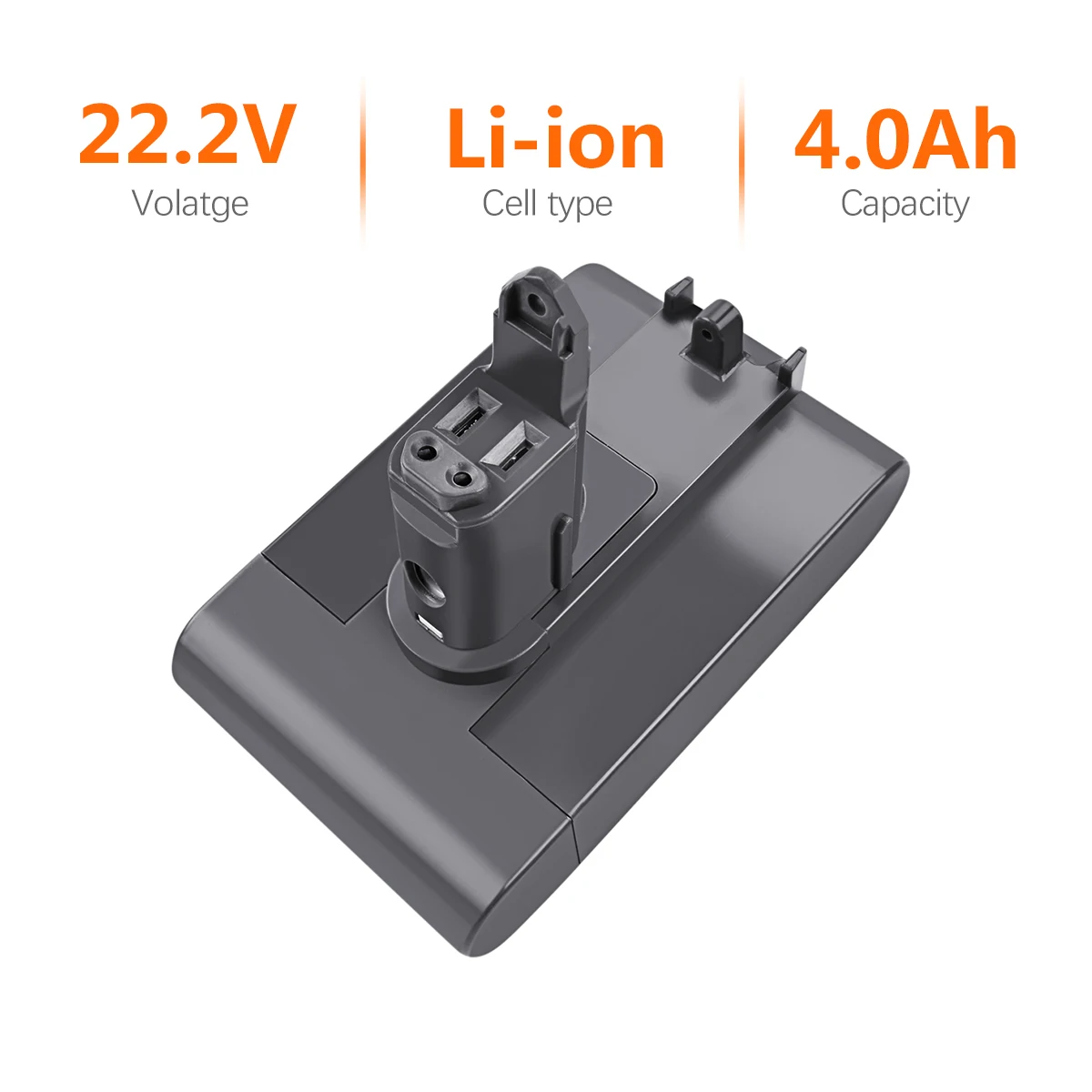 100% For Dyson Replacement 22.2V 4000mAh Li-ion DC31 Type-B Battery For DC31 DC31B DC35 DC44 DC45 Handheld Power Tool Battery