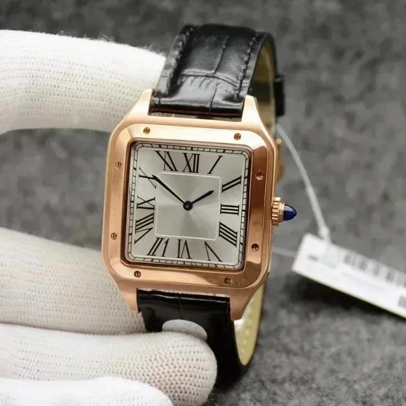 نمط جديد حار بيع عشاق الساعات الكلاسيكية الرجال النساء عارضة حزام من الجلد الكوارتز صبي فتاة زوج ساعة اليد زوجين ووتش هدية