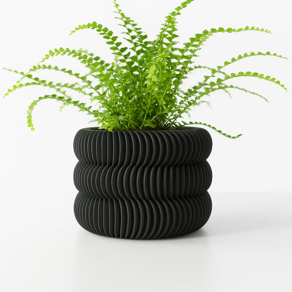 Modern Minimalist 3D Baskılı S - Snake Plant Ceramic incelemesi ve fiyatı