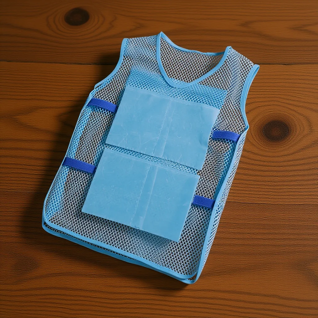 

1 set Pack for Men Women Hot Weather Riding Adjustable Ice Cooling Costume Pack Vest Clothes Health Care