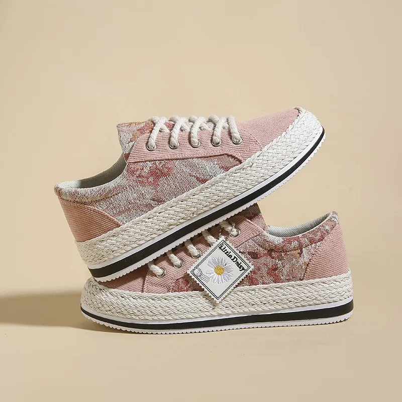 

Вельветовая дизайнерская обувь для женщин, модная женская обувь на плоской платформе, дышащие повседневные эспадрильи femmes alpargatas de mujer