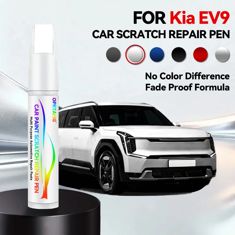 

Ручка-корректор для ремонта автомобильной краски для KIA EV9 2023-2025: аксессуары для устранения царапин, черный ABP, красный C7R, белый