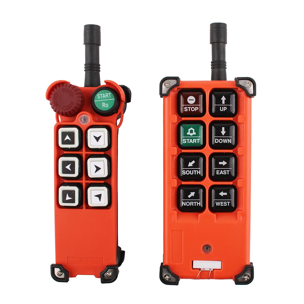 F21-E1/E1B Wireless Industrial Remote Controller Switches for Hoist Crane Control Hydraulic Lift Car 220V 380VAC 12-24V DC