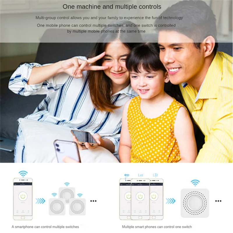 AS94-16A Wifi Mattre Smart Switch With Power Metering Mini Smart Breaker Smart Life Control Support Google Home Spare Parts