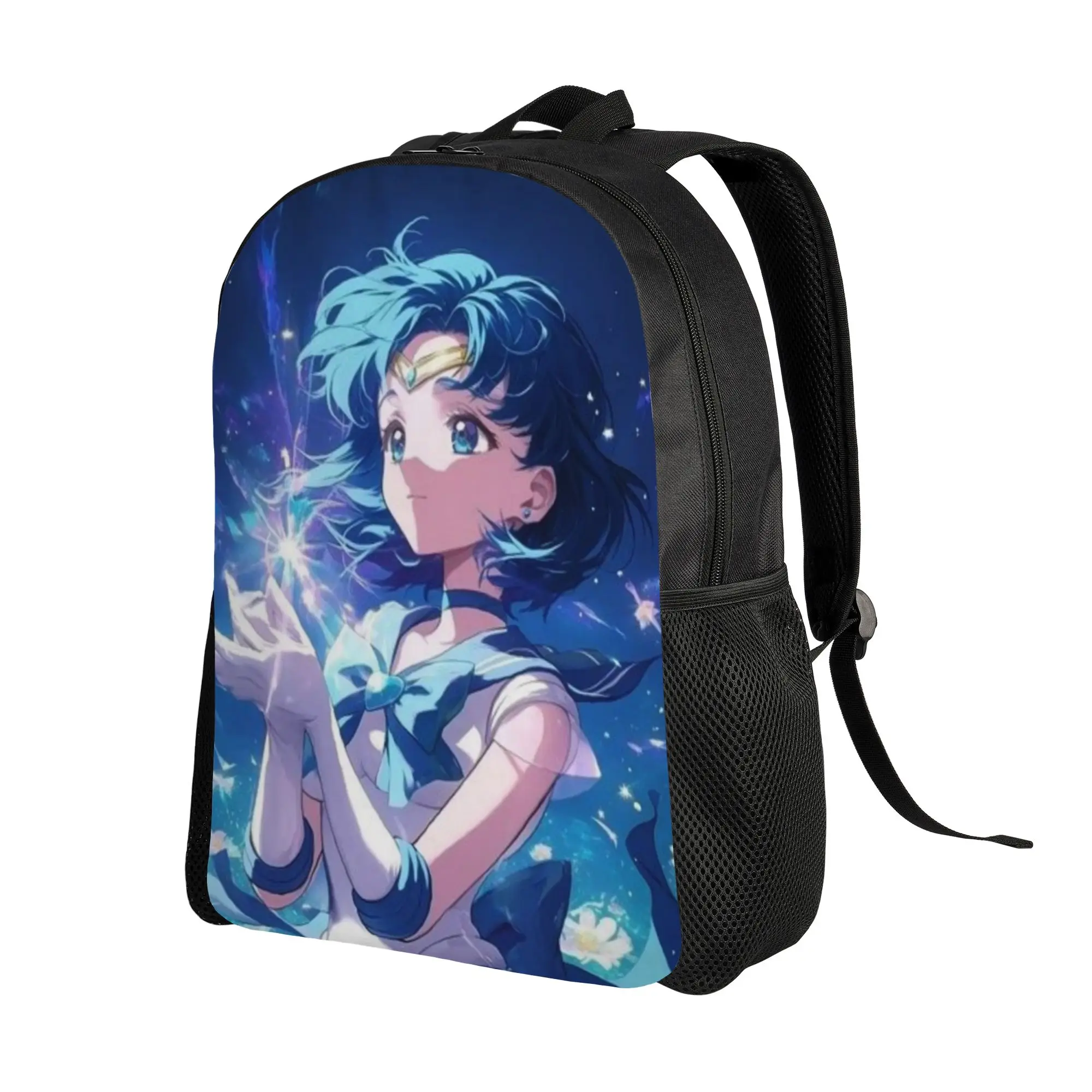Sailor Moon College Bag Back to school season Ami Mizuno (2)  Super Quality Backpack