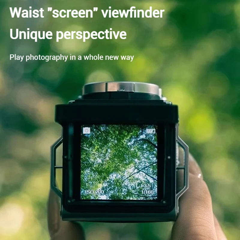 كاميرا فيلم جديدة ذات عدسة مزدوجة لموسم التخرج كرنك يدوي لتبادل العلوم الرجعية كاميرا هدية فيديو للطلاب محمولة مدمجة