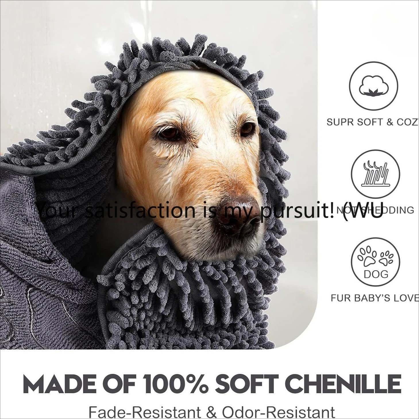 ZOCI-new hand wipe pet bath towel pet supplies quick drying towel