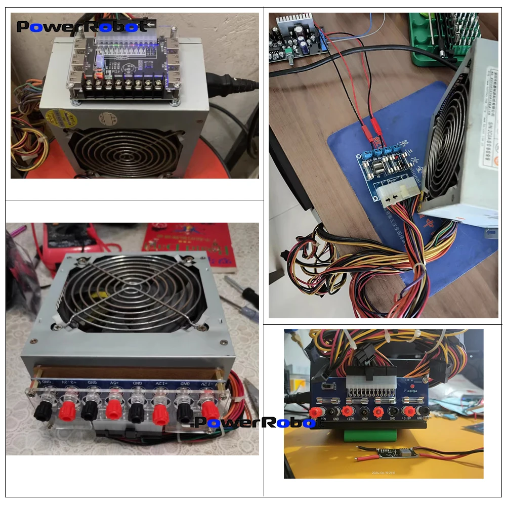 XH-M229 HU-M28W 24Pin Desktop PC Chassis Power ATX Transfer To Adapter Board Power Supply Circuit Outlet Module Output Terminal