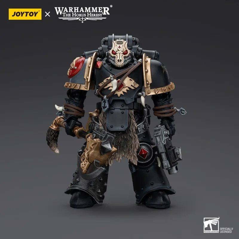 Figura de Ação Joytoy Warhammer, Space Wolves, Leman Russ, Primay da VI Legião, Pacote Deathsworn, Modelo 5, 40k, 1:18, Spot Goods