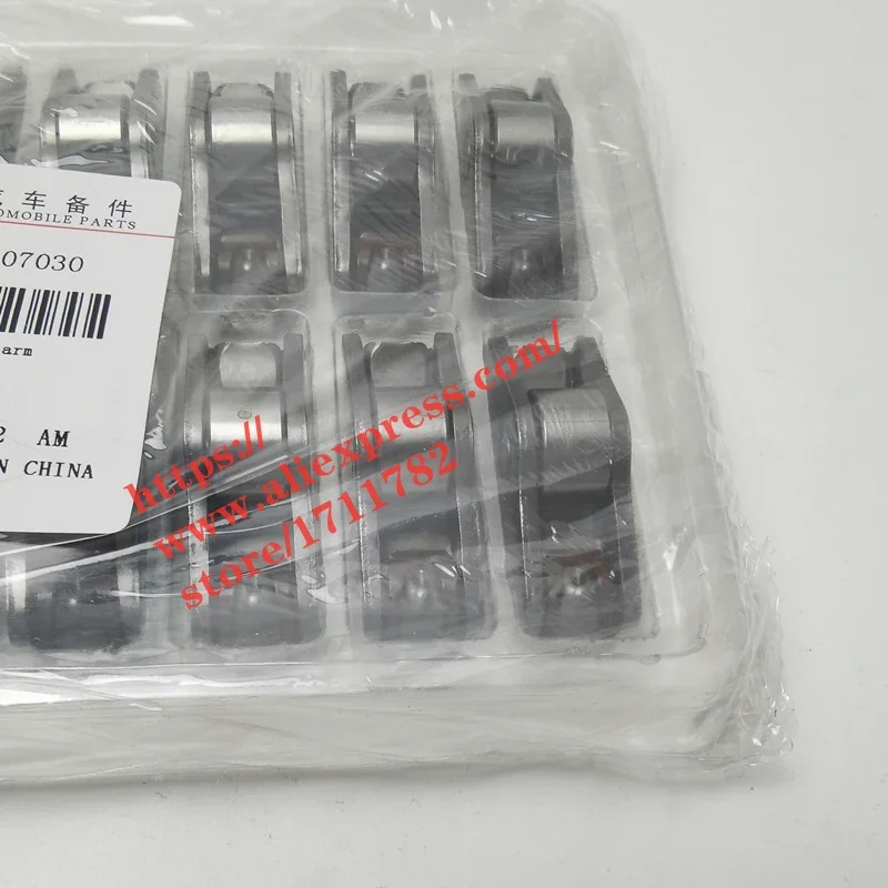 16PCS/SET Engine Valve Rocker Arm For Chery Tiggo 4 Arrizo 5 7 A3 M11 Skin Tiggo 3 7 A5 Fora E4G16/E4G15B/E4T15//481/484 Engine