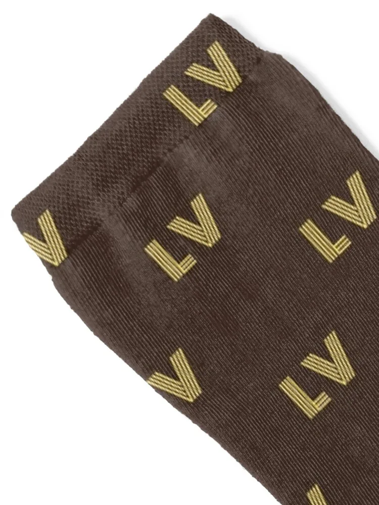 LV Latvia Socks Toe sports sports stockings anti-slip Soccer Socks For Man Women's