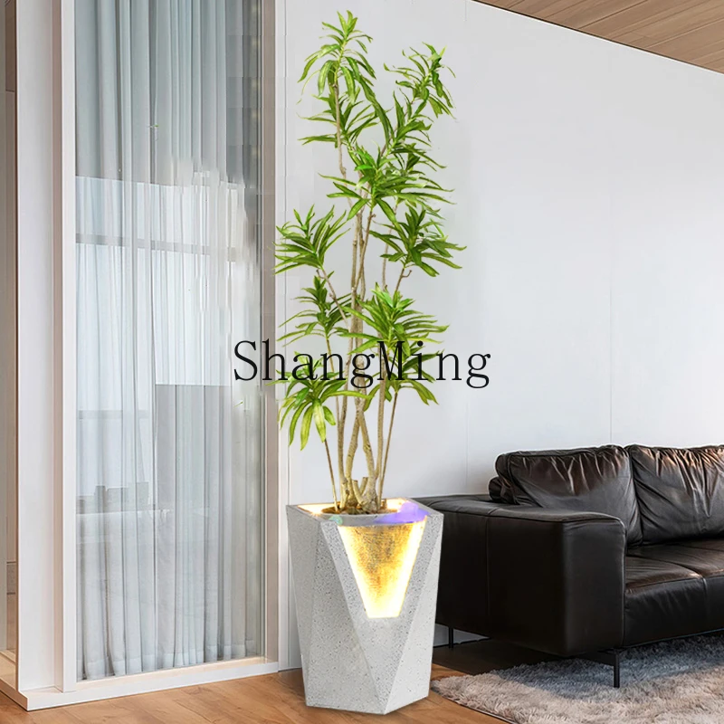 LXY Modern Flowing Water Generates Wealth Ornament House Moving New Home Gift Living Room Sofa Ornament