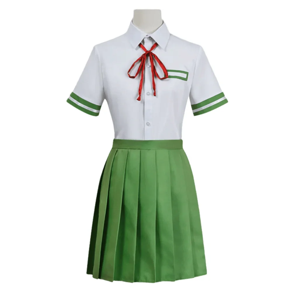 Anime Suzume No Tojimari Cosplay Costume Iwado Suzume Cosplay JK Uniforms Shirt Skirt Suit Halloween Costumes for Women