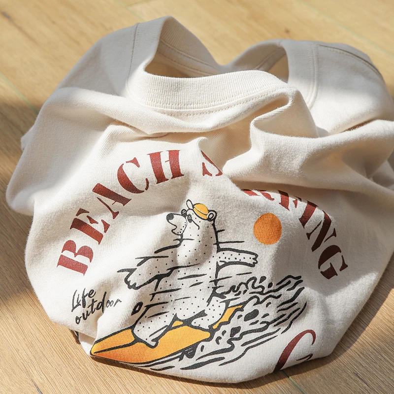 

Футболка Brand Tagl ort Sve T-irt ex Summer Casual Loose Fit из смесового полиэстера и хлопка, молодежная, модная, с коротким рукавом