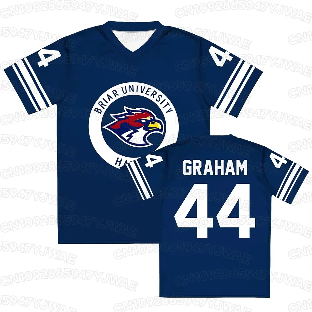 2026 American TV series Off Campus Briar University Jersey Graham Logan Di Laurentis cosplay Merch T shirt men women T-shirt