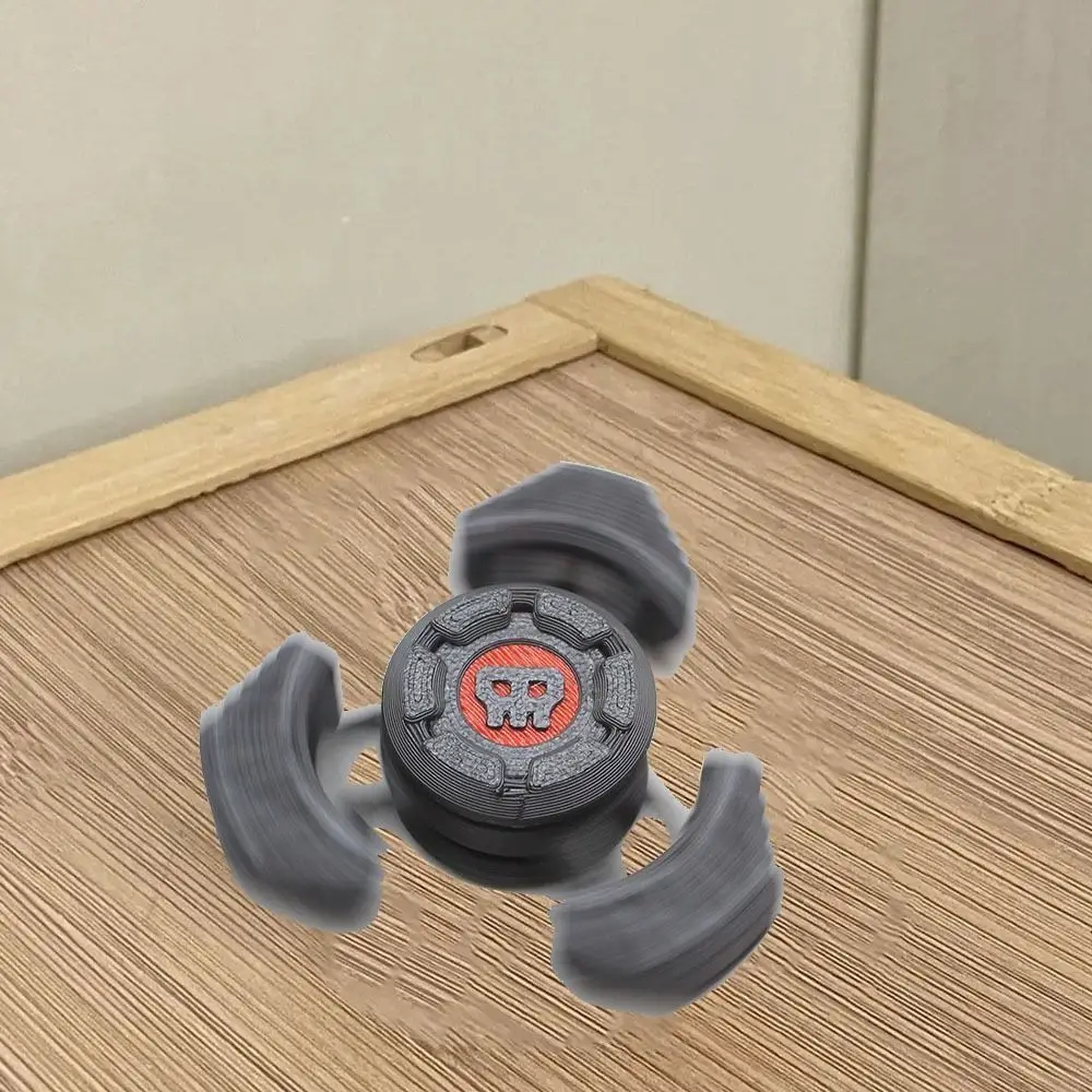 プラスチック製3Dプリントフィジェットスピナースライダーコンボ回転指先ジャイロおもちゃ指先無抵抗3Dジャイロスコープ