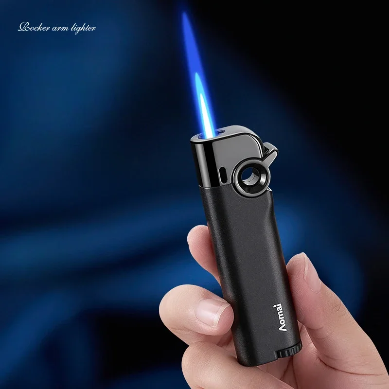 Metal Jet Welding Torch Lighters Butane Gas Turbo Windproof Lighters Cigar Cigarette Lighters Men's Gifts Outdoor Ignition Tools