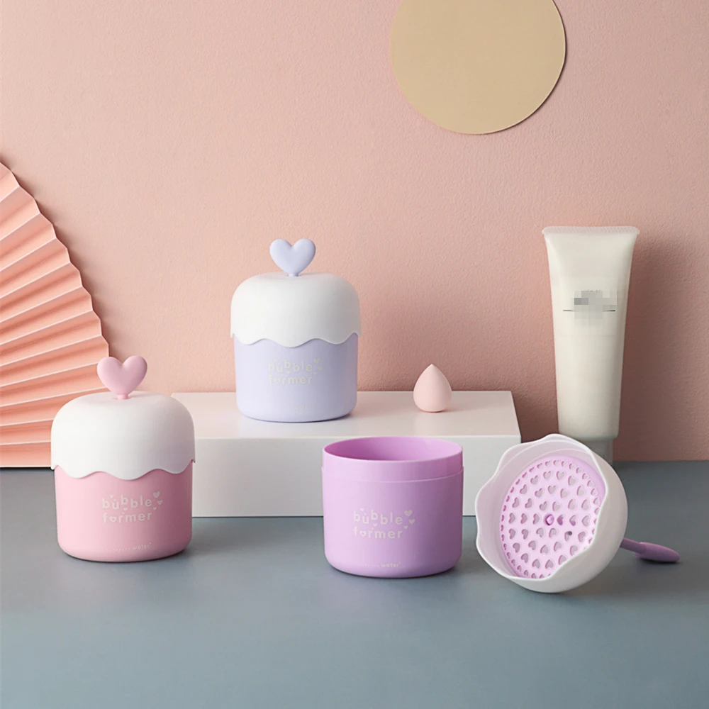 1 Face Foam Making Cup, Facial Cleanser, Body Wash, Shampoo, Diluted Foaming Foam Cup, Used for Facial Cleaning, Foaming Device