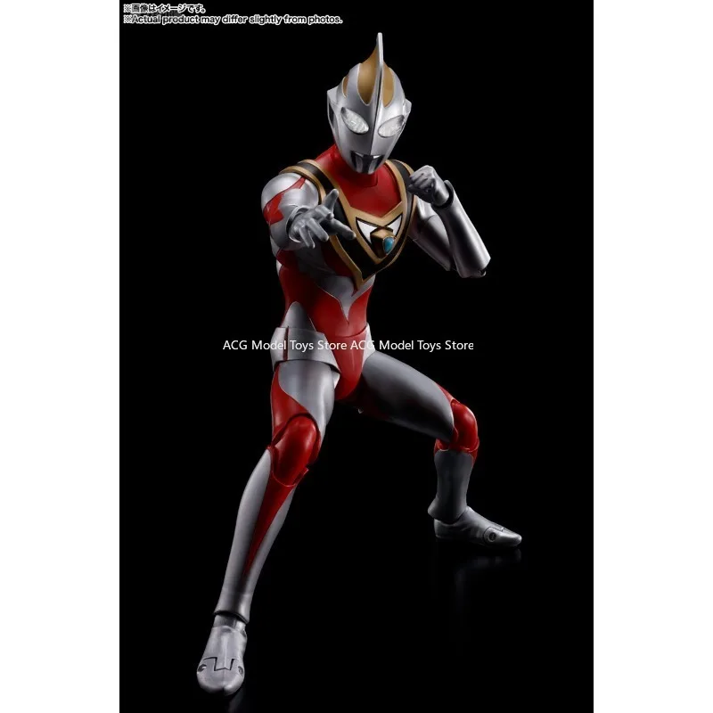 In Stock Original Bandai S.H.Figuarts SHF Tokusatsu Ultraman Gaia Version 2 V2 Action Figure Toys Collection Model Gift