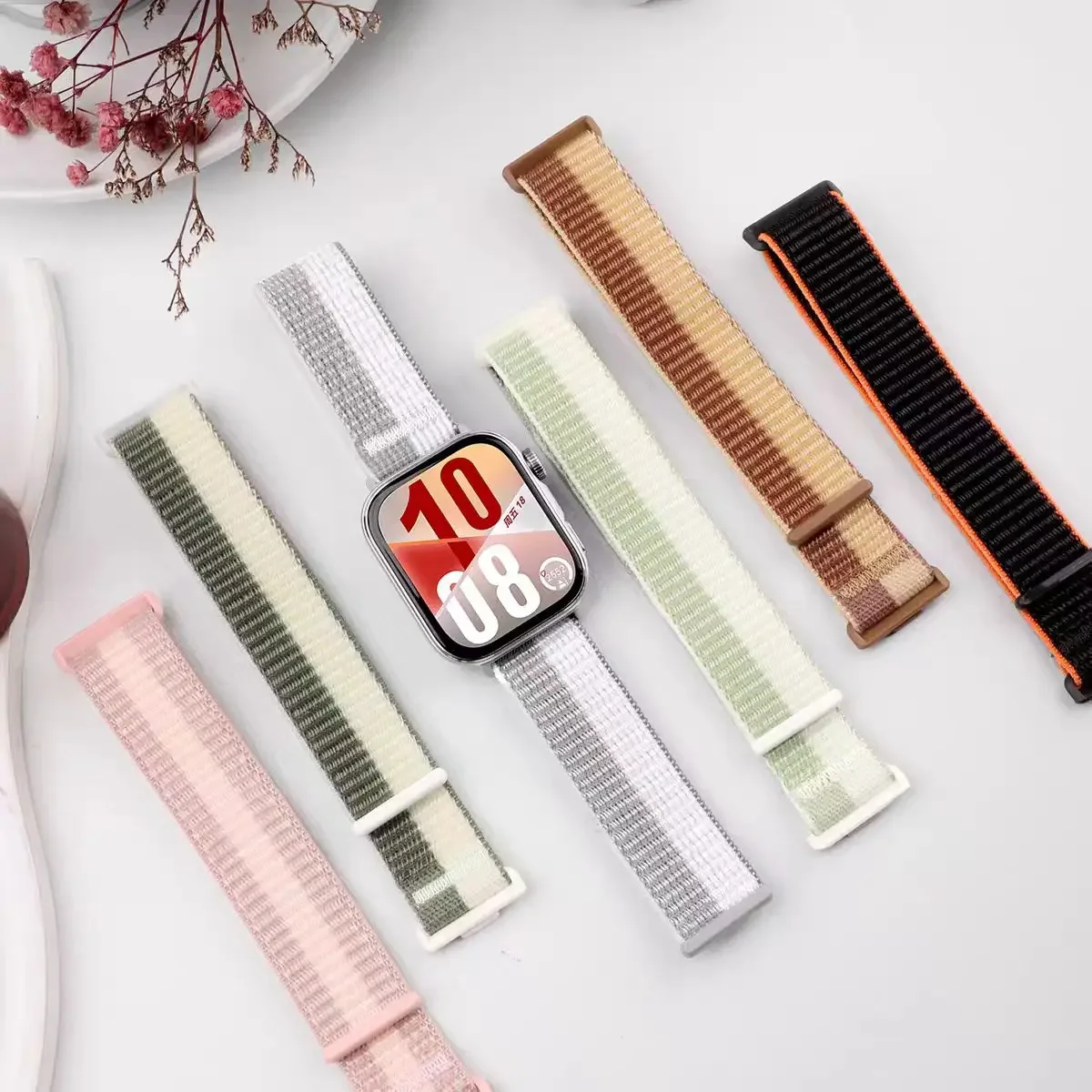 Нейлоновый ремешок-петля для часов huawei, подходит для 4 pro, браслет, дышащий спортивный браслет, часы correa, подходят для часов huawei 3-Fit 4, аксессуары