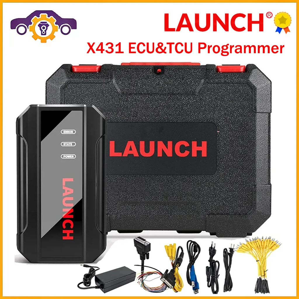 New Launch X431 ECU&TCU Programmer Support ECU Read and Write Standalone Supports Checksum Correction IMMO Off PC Version