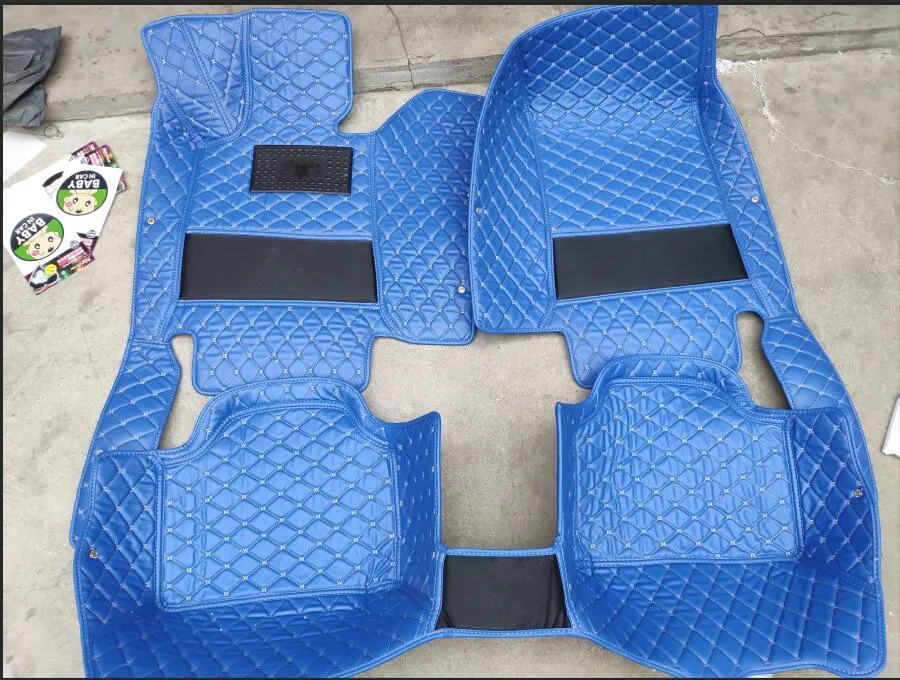 Custom Car Floor Mats For Chevrolet Sonic Auto Foot Coche Accessories Waterproof Leather Floor Liners