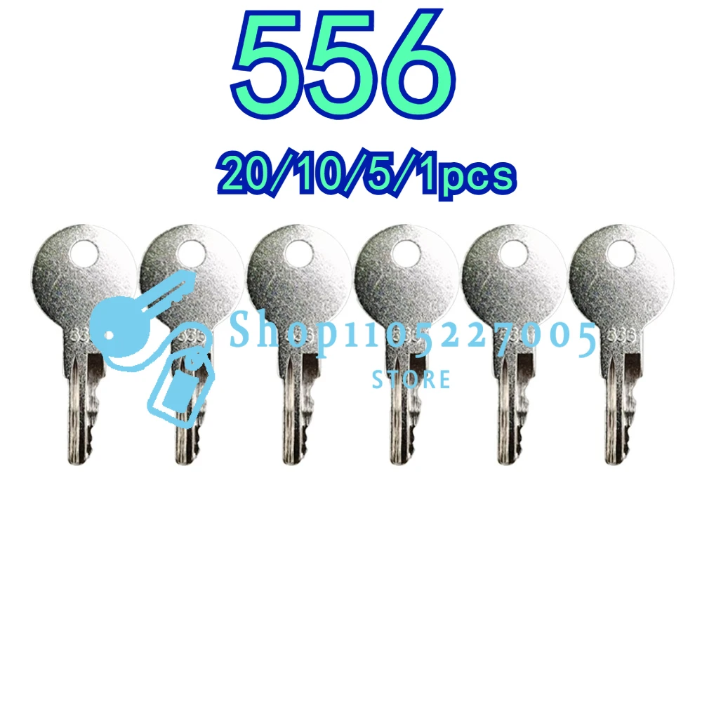 

20/10/5/1 шт. новые ключи зажигания 556 642628, совместимые с мини-погрузчиком Ford L35 L120 L125 L140 L150 L160 L170 L175 L180