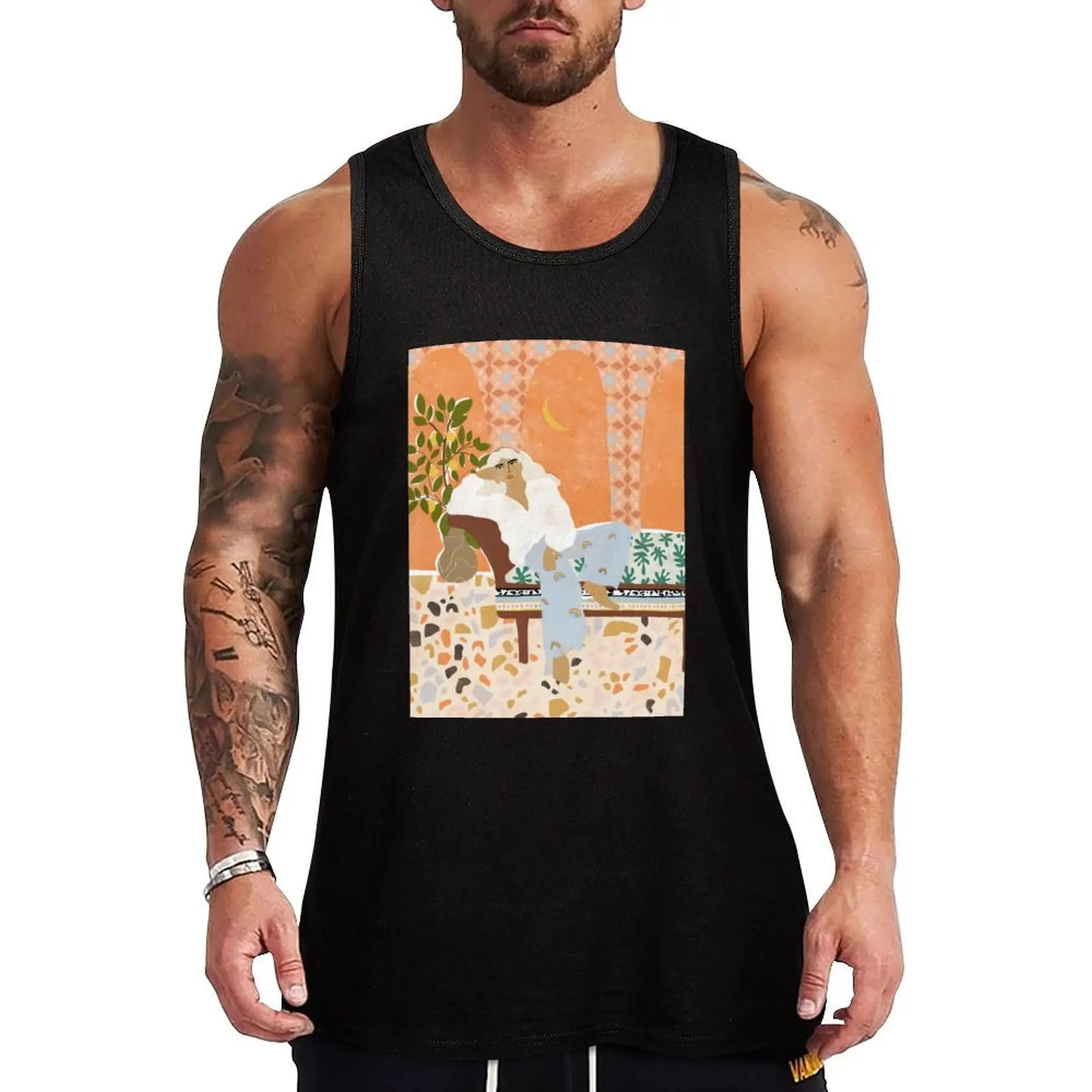 

There is always Sunshine after Rain Tank Top bodybuilding man sleeveless Men's t-shirts T-shirt man Vests
