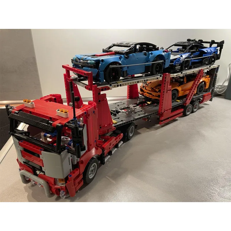 

MOC-61134 Классические товары, строительный блок с полуприцепом, модель 1680, детали MOC, креативная детская игрушка на день рождения для мальчиков, подарок