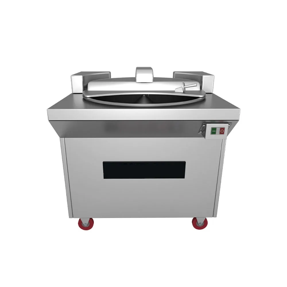 

Industrial Stainless Steel Meat Processing Machine Food Chopper Cut Chicken Meat Bowl Cutter Grinder Mixer