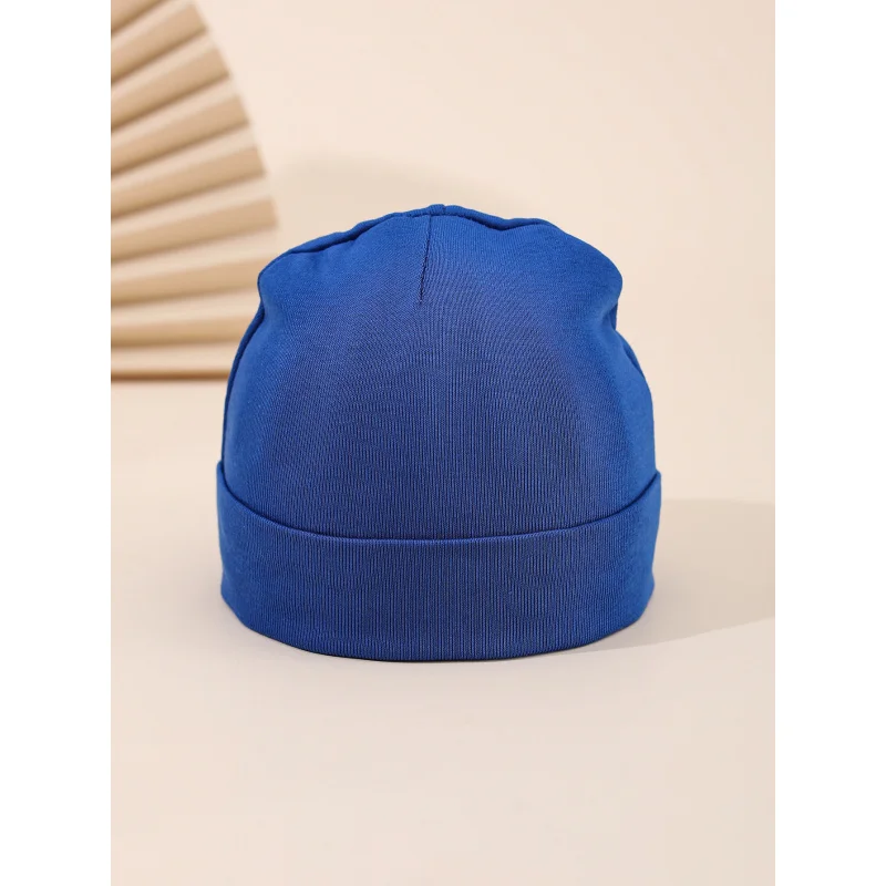قبعة محبوكة بسيطة عبر الحدود للنمط الأوروبي والأمريكي، قبعة أطفال خارجية، قبعة صوفية كاجوال متعددة الاستخدامات بالجملة