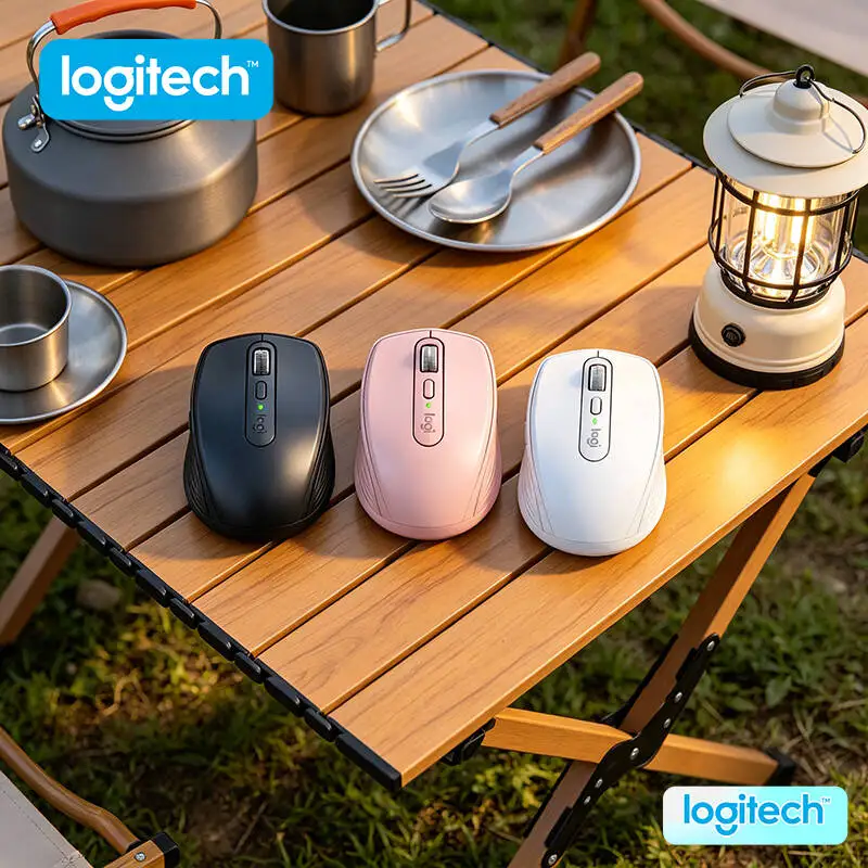

Logitech MX Anywhere 3S Wireless Mouse - 8000 DPI, Hyper-Scroll, Silent Click, Multi-OS Compatibility for Dorm Office