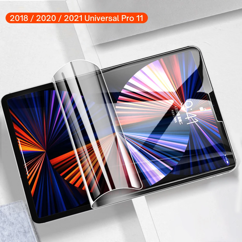 2Pcs Hydrogel Film Für iPad Air 5 10,9 2022 iPad Pro 11 Air 4 für iPad 10,2 9th. 10,5 9,7 Mini 6 4 5 Flüssigkeit Screen Protector