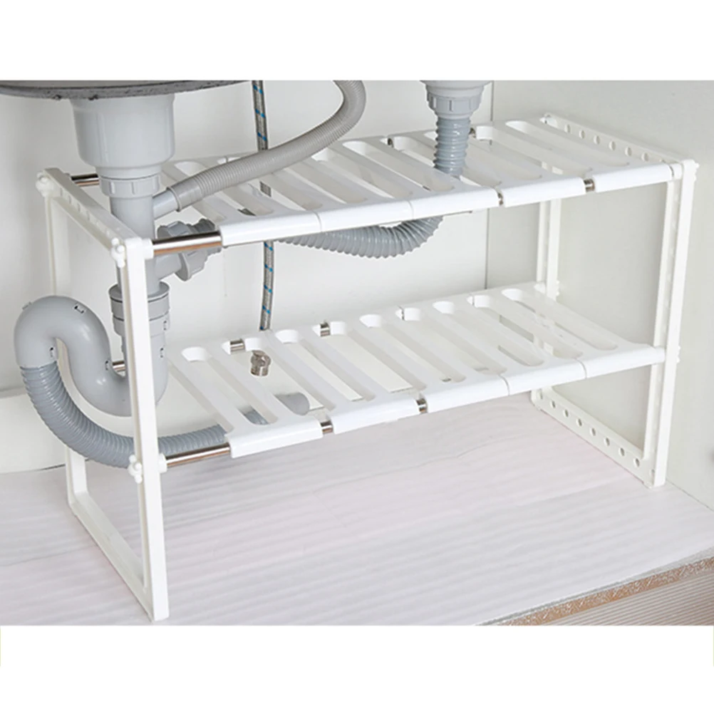 

Cutlery Sink Rack Shelf Organizer Dropshipping Drain White Stainless Steel Dish Drainer