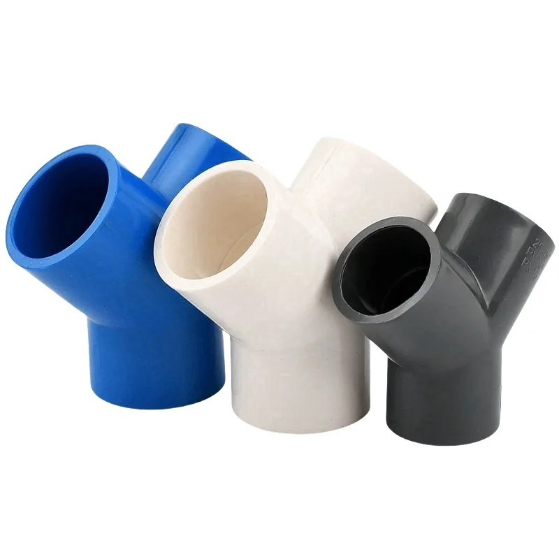 1PC I.D 20/25/32/40/50/63mm PVC Pipe Y Type Tee Connector 3 Way Joints Garden Iirrigation Tube Adapter Aquarium Fish Tank images - 6