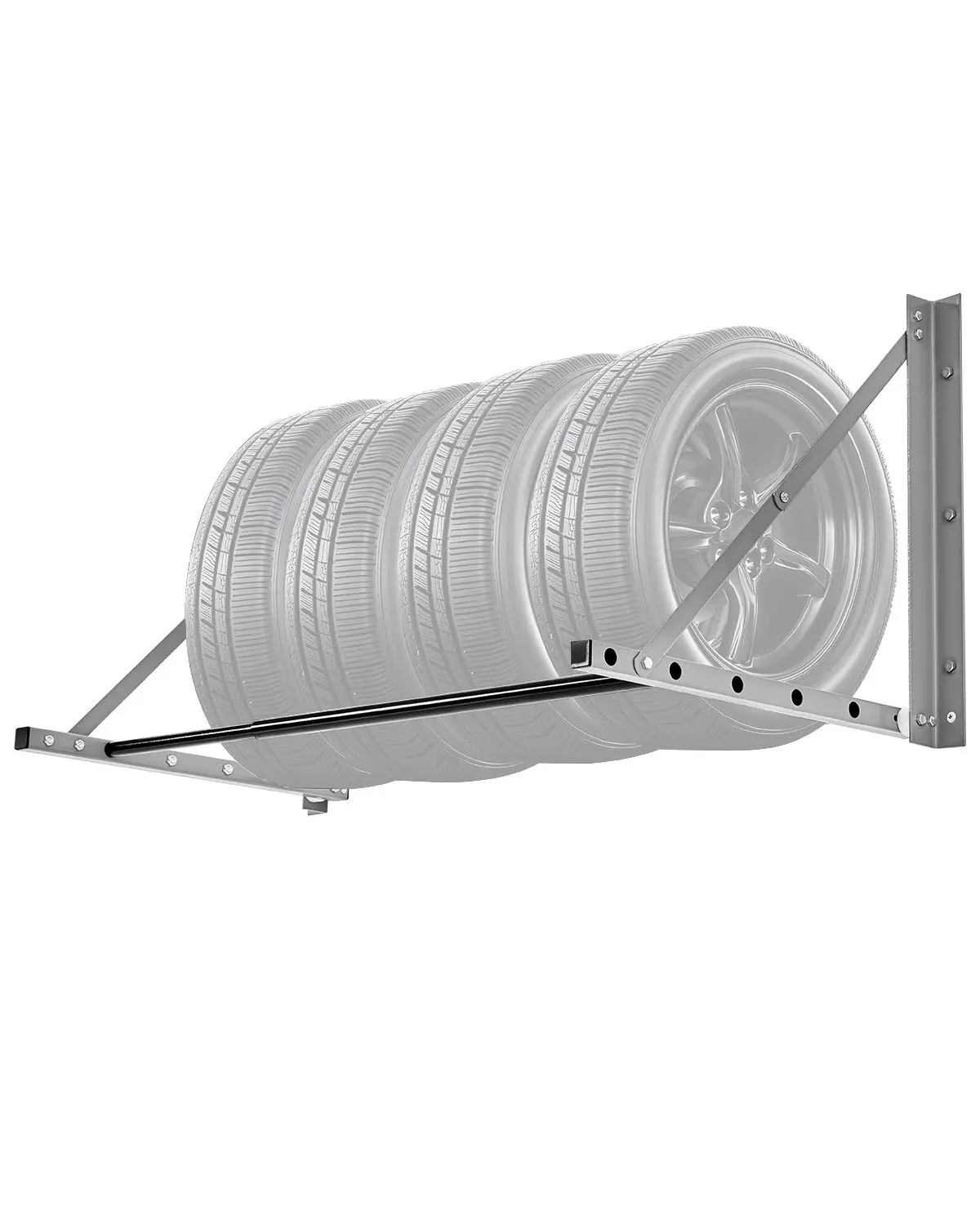 Wall Mounted Folding Tire Rack, 32