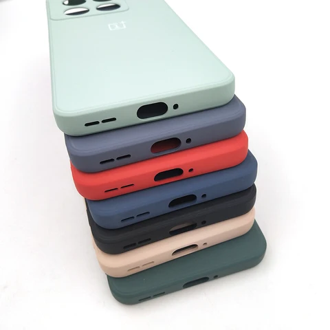 Роскошный противоударный чехол для телефона Oneplus 10 Pro 10Pro 5G 1 + 10pro, простой квадратный жидкий силиконовый оригинальный мягкий корпус задней крышки