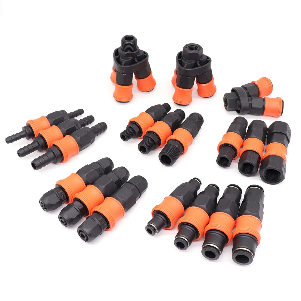 Not a European Standard Type Pneumatic Fittings Air Compressor Hose Quick Coupler Plastic Steel C Type Quick Connector